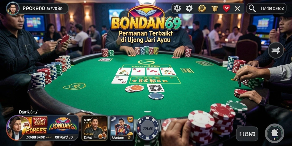 Tampilan gameplay BONDAN69 yang mendebarkan dan menyenangkan.