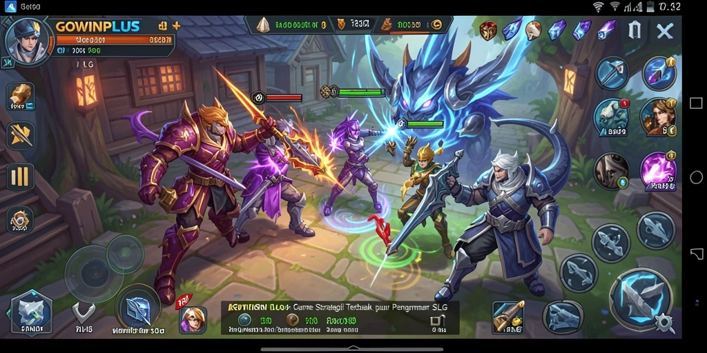 Tampilan gameplay SLG yang mendebarkan di GOWINPLUS.