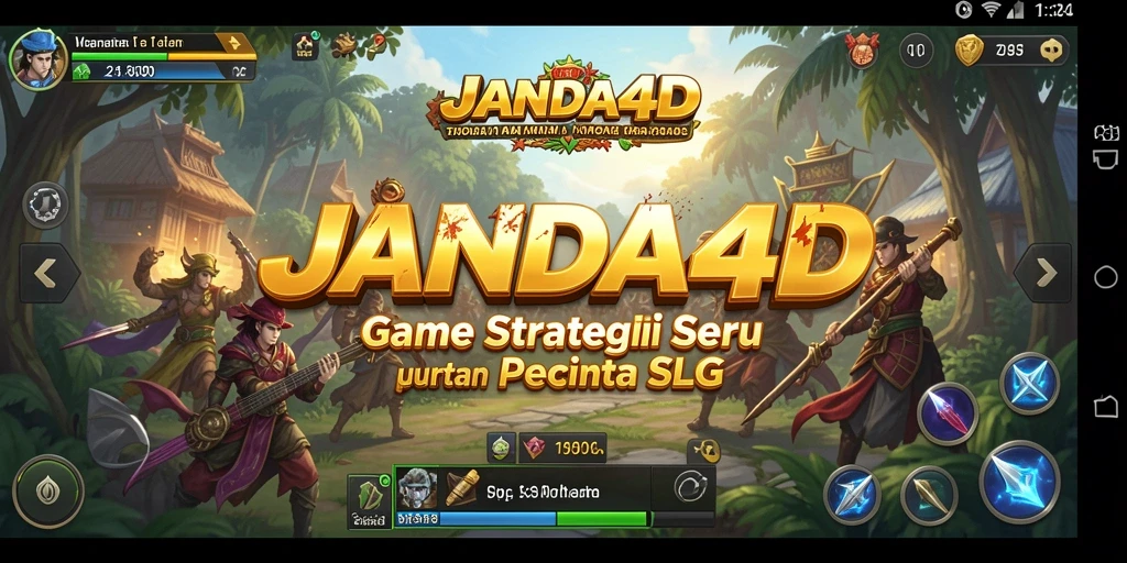 Tampilan gameplay seru dalam JANDA4D dengan strategi dan pertempuran yang mendebarkan.