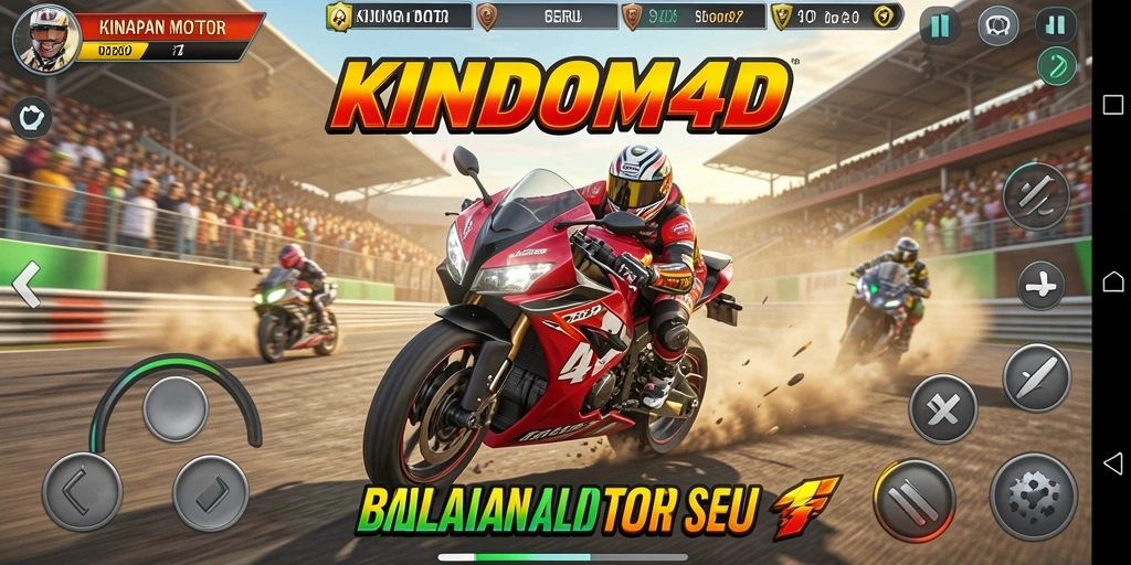 Tampilan gameplay KINDOM4D yang mendebarkan dan penuh aksi.