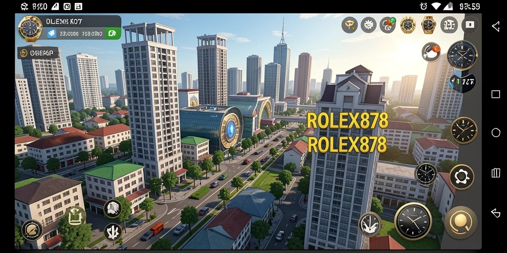 Tampilan permainan yang menarik dan dinamis di ROLEX878.